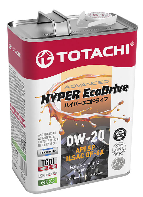 Totachi 0W-20 Advanced Fully Synthetic Engine Oil 4L