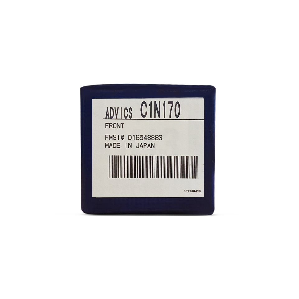 Advics Front Brake Pad C1N170 (Honda Vezel HV-RU3)