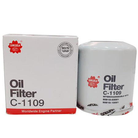 Sakura Oil Filter (Toyota Axio/Corolla/Premio/Fielder)