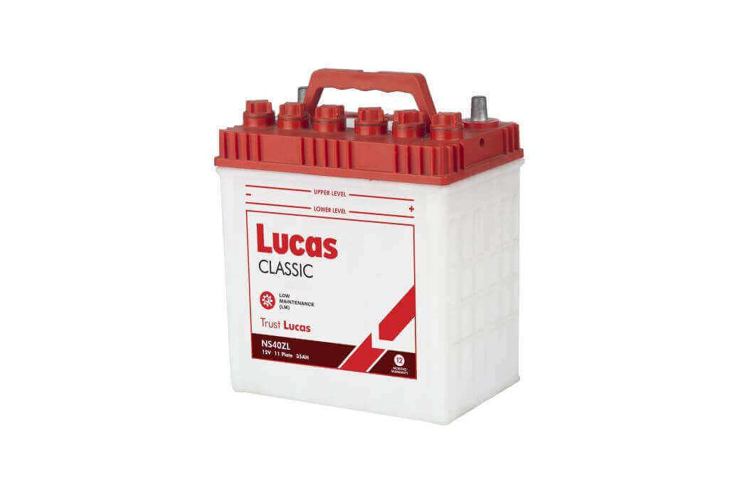 LUCAS Classic battery NS40ZL