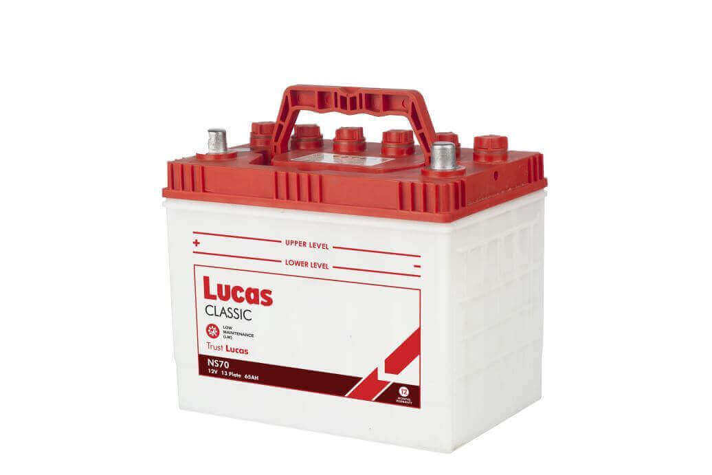 LUCAS Classic battery NS70