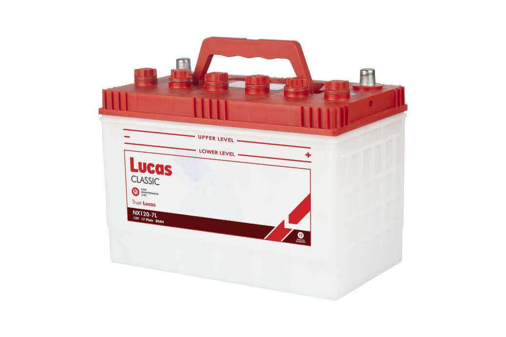 LUCAS Classic battery NX120-7L