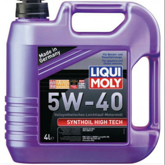 Liqui Moly Synthetic High Tech 5W-40 4L