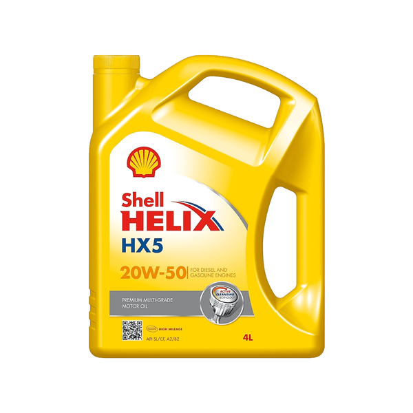 SHELL HELIX HX5 20W-50 MINERAL 4L