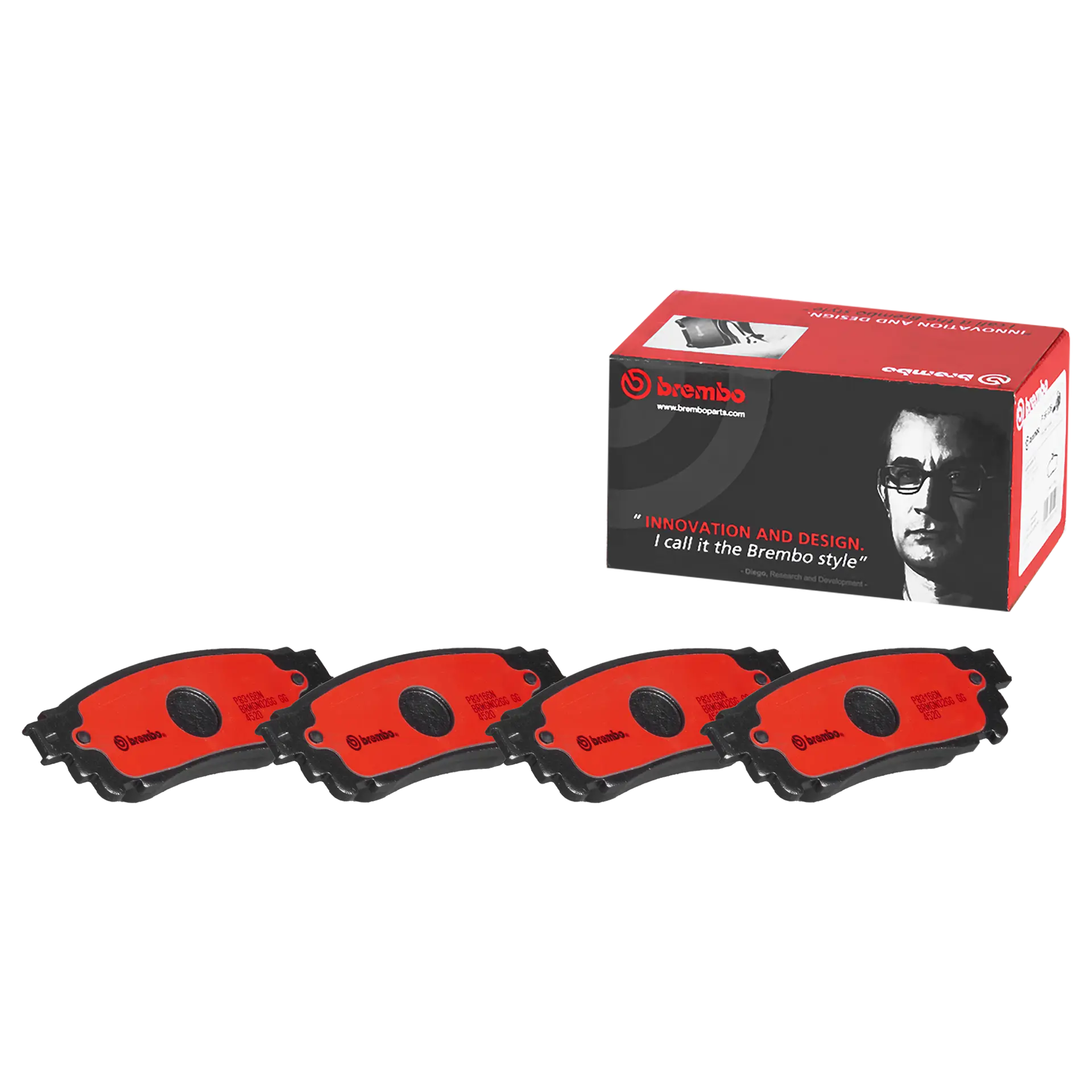 Brembo Front Brake Pad P83145N (Highlander 2020- & Harrier 2014-)