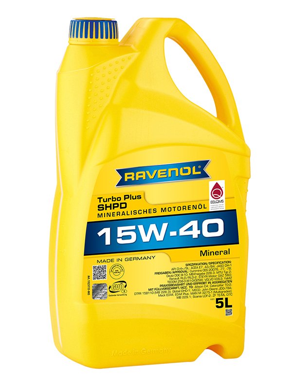 RAVENOL Turbo Plus 15W-40 5L