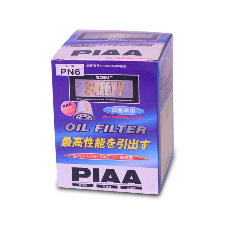 PIAA Oil Filter PN6 Nissan Primera, March, Laurell