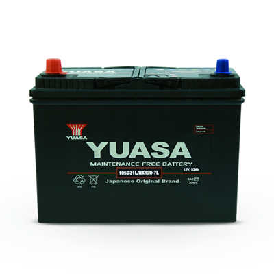 YUASA Maintenance Free Battery NX120-7L