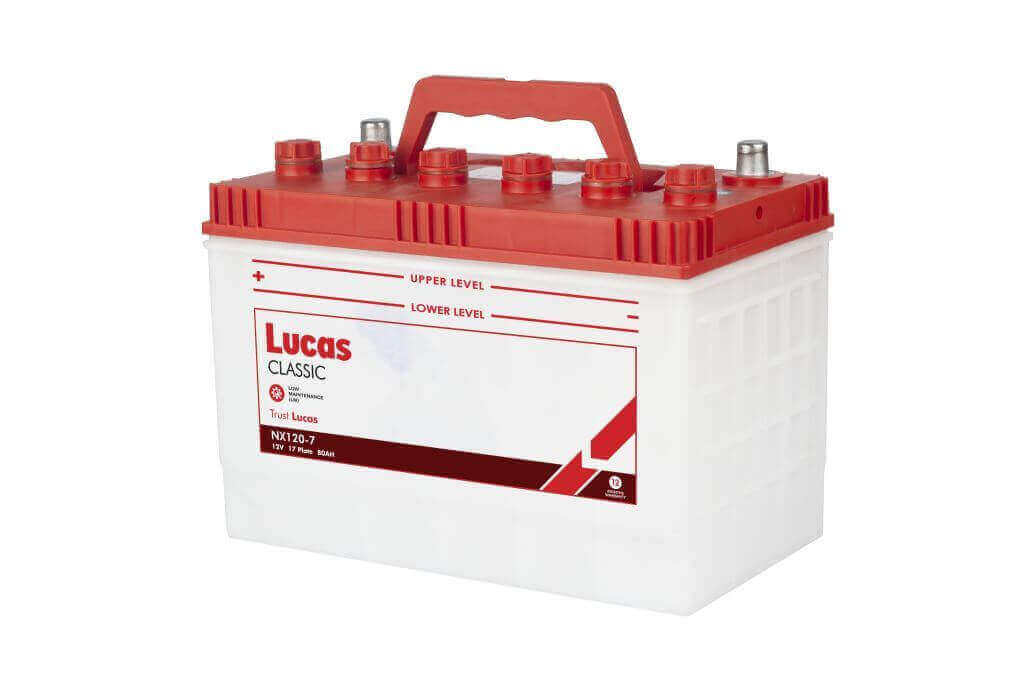 LUCAS Classic battery NX120-7