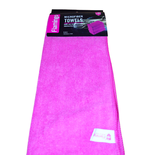Flamingo Microfiber Towel 3pcs