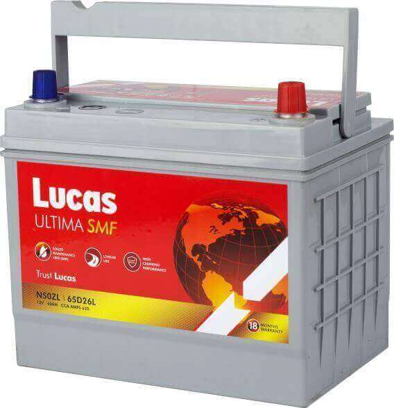 LUCAS Ultima Smf Battery N50ZL