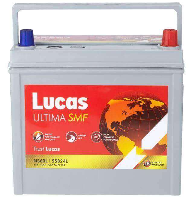 LUCAS Ultima Smf Battery NS60L