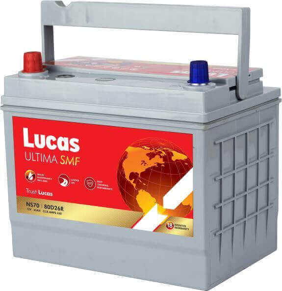 LUCAS Ultima Smf Battery NS70