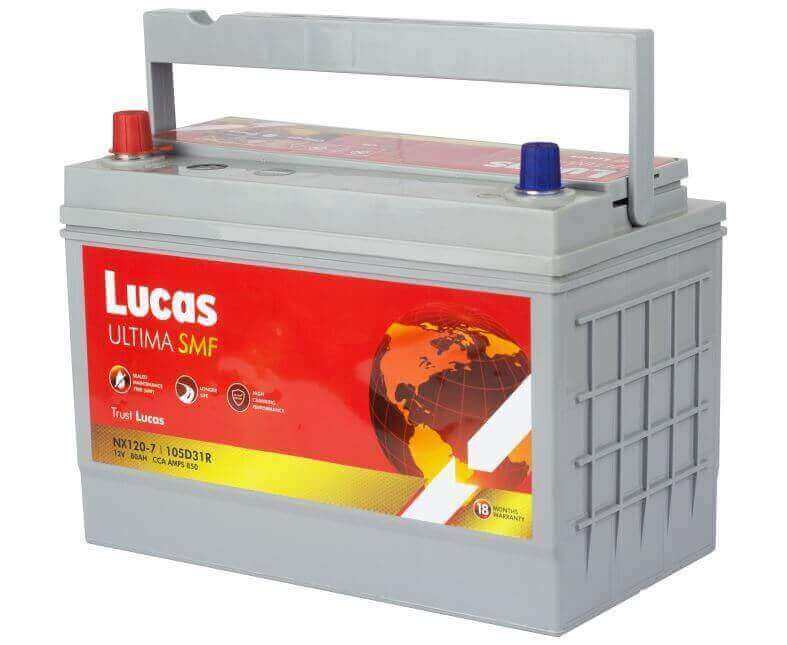 LUCAS Ultima Smf Battery NX120-7