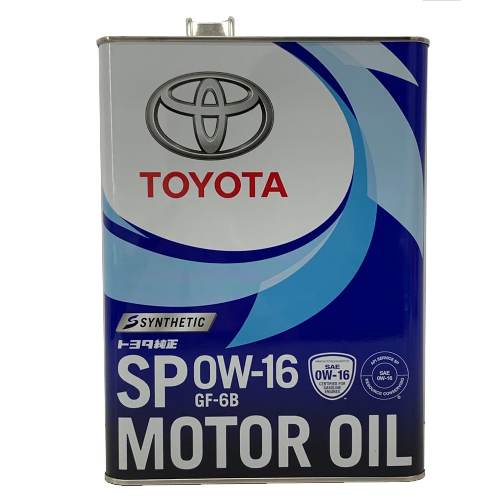 TOYOTA 0W-16 Full Synthetic 4L